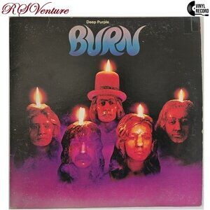 Vintage 1974 Original Deep Purple "BURN" Vinyl LP Album